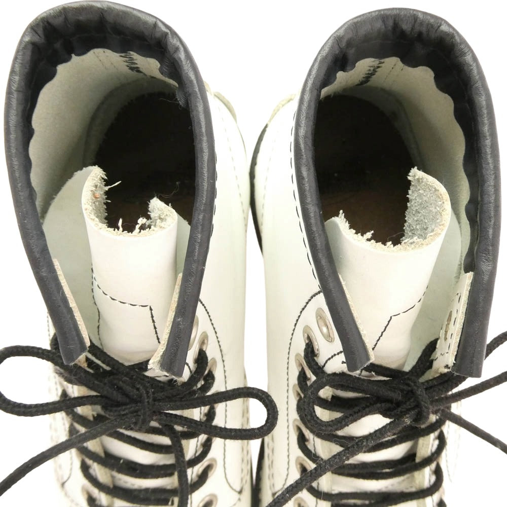 RED WING レッドウィング 8871 6inch Classic Moc 6インチ モックトゥブーツ ホワイト レザー ホワイト系 24.5cm【中古】