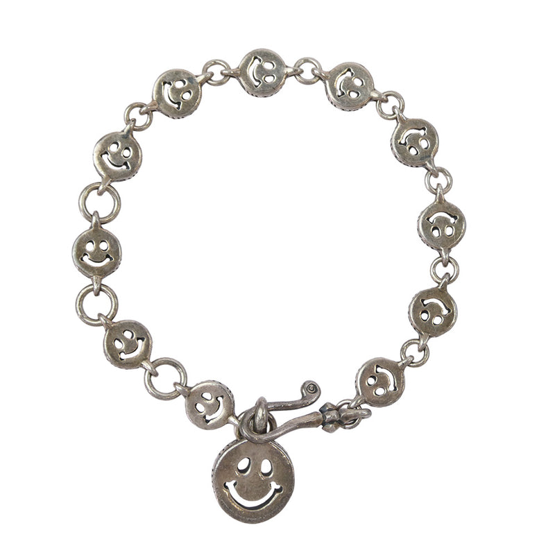 BILL WALL LEATHER ビルウォールレザー All Happy Face Bracelet