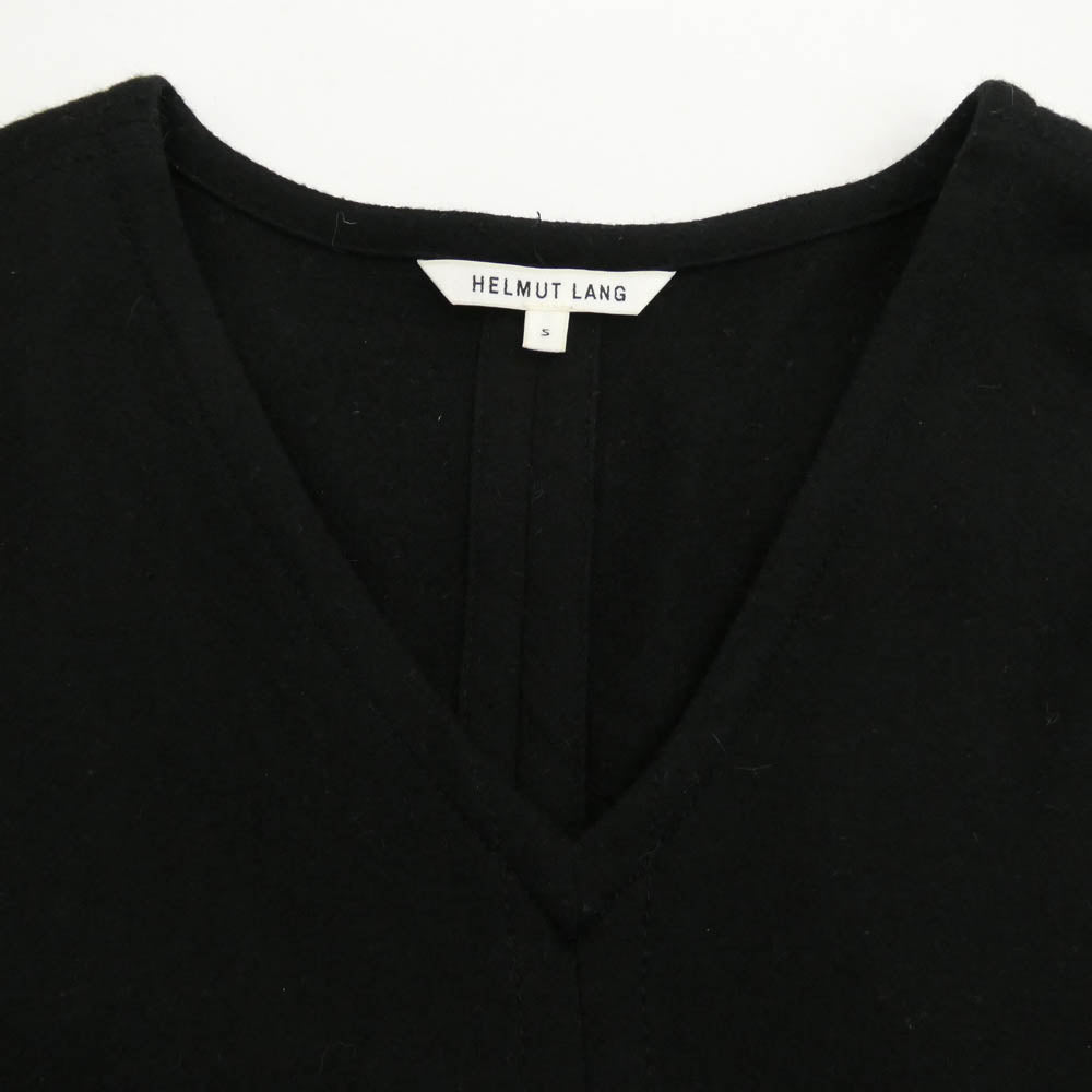 HELMUT LANG ヘルムートラング 16-7405500-050-902 ニット 変形 ワンピース ブラック系 S【中古】