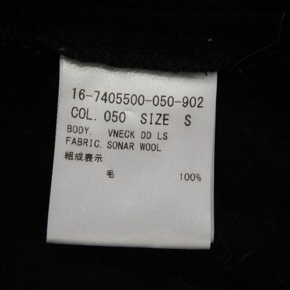 HELMUT LANG ヘルムートラング 16-7405500-050-902 ニット 変形 ワンピース ブラック系 S【中古】