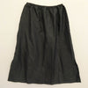 HYKE ハイク 221-14124 プリーツ ロングスカート ペチコート付き ブラック系 2【中古】