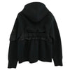 Sacai サカイ 23-06558 ビスチェ ドッキング スポンジ スウェット パーカー ブラック系 2【中古】