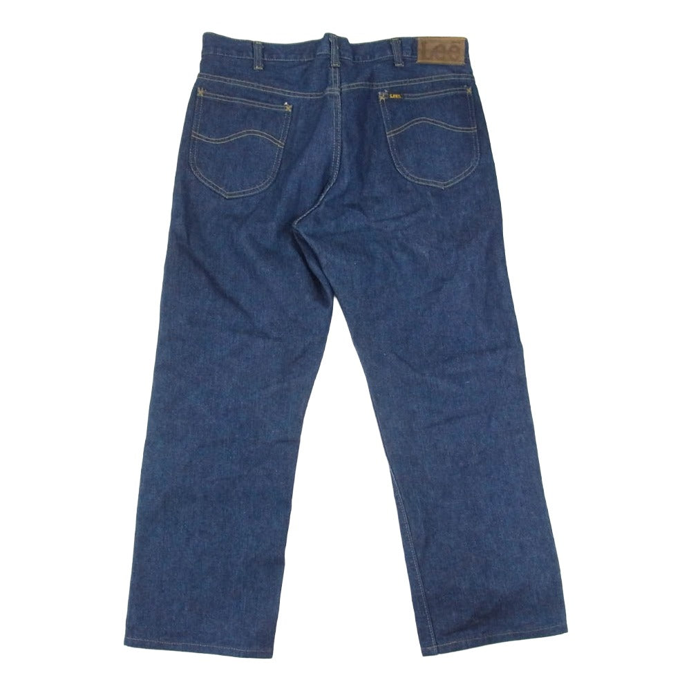 Lee リー 200-0041 VINTAGE ヴィンテージ 70s アメリカ製 ストレート デニム パンツ インディゴブルー系 34【中古】