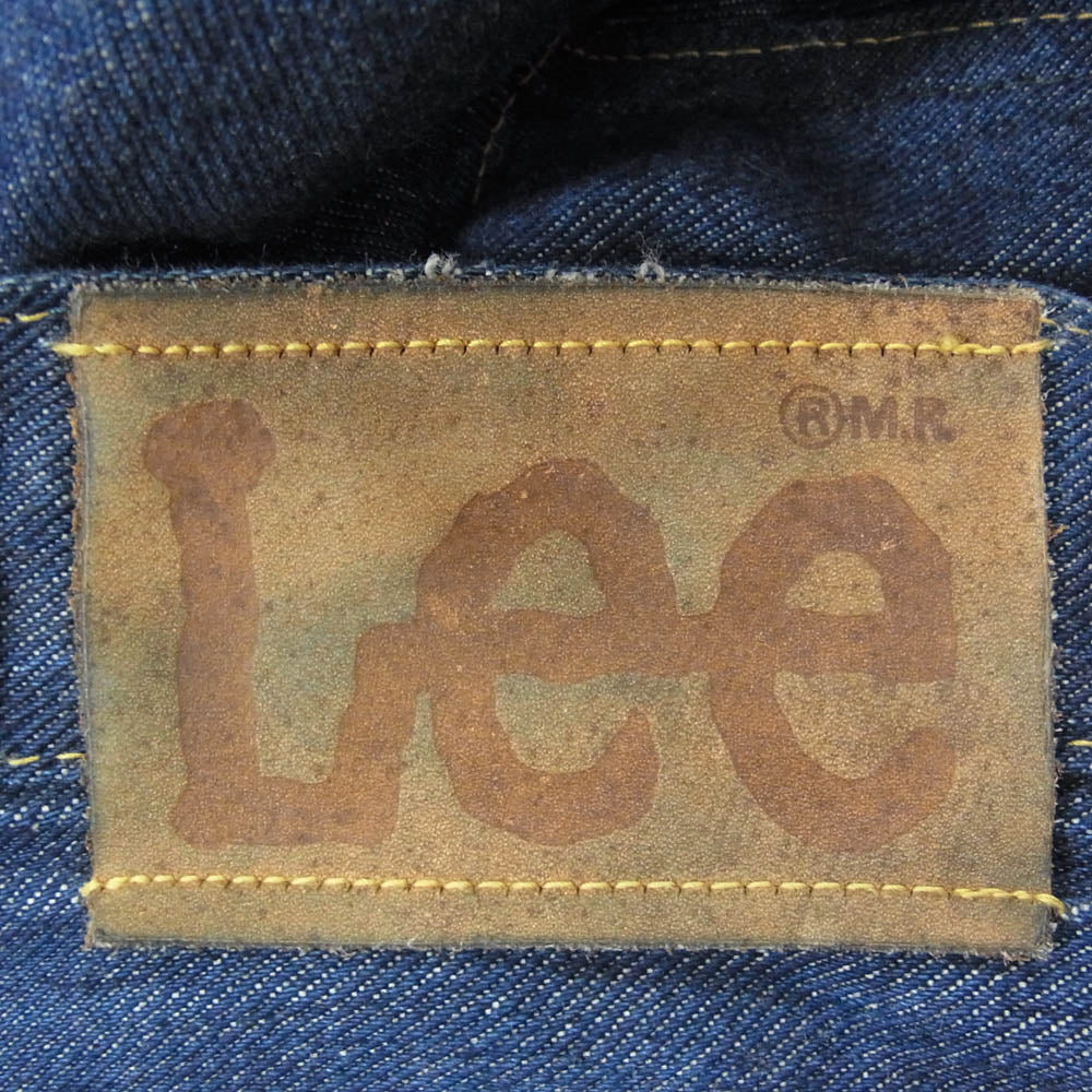 Lee リー 200-0041 VINTAGE ヴィンテージ 70s アメリカ製 ストレート デニム パンツ インディゴブルー系 34【中古】