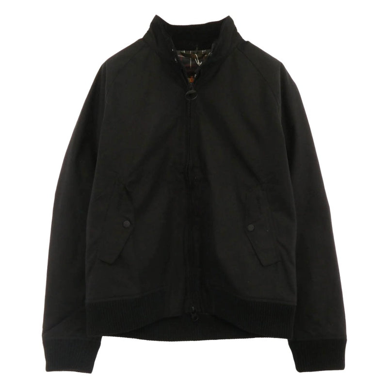 Barbour バブアー MWX2237BK11 × BARACUTA バラクータ Porton Wax Jacket ワックス オイルド ジャケット ブルゾン ブラック系 L【新古品】【未使用】【中古】
