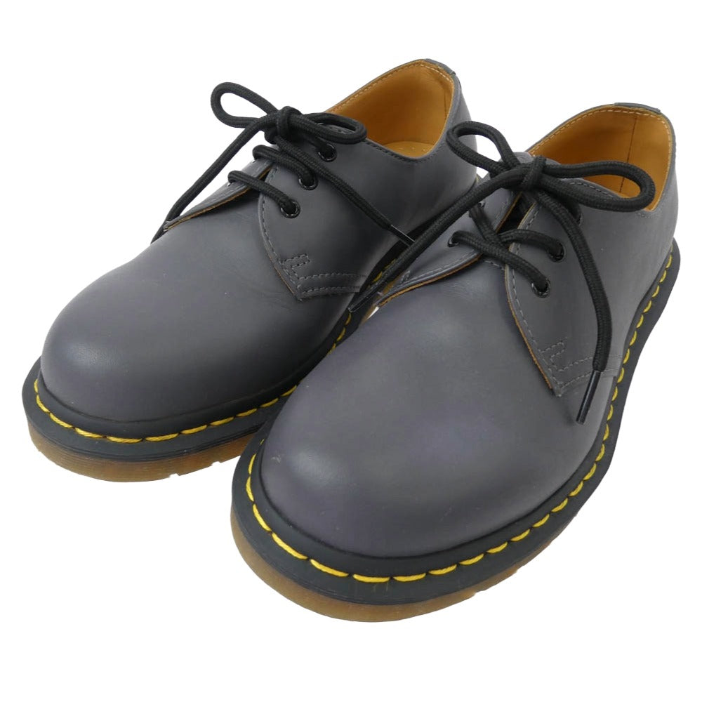 Dr.Martens ドクターマーチン 1461 27162029 3ホール レザー シューズ ダークグレー系【美品】【中古】