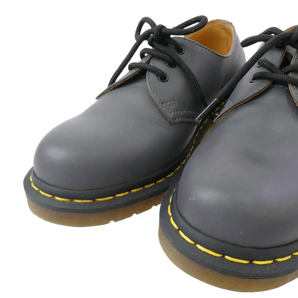 Dr.Martens ドクターマーチン 1461 27162029 3ホール レザー シューズ ダークグレー系【美品】【中古】