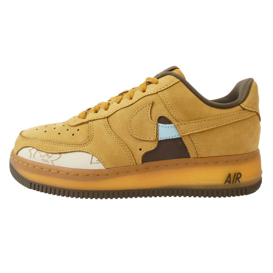 NIKE ナイキ DQ7580-700 Women's Air Force 1 Low 07 Wheat and Dark Mocha AF1 ウィメンズ エアフォース ロー スニーカー ベージュ系 24.5cm【新古品】【未使用】【中古】