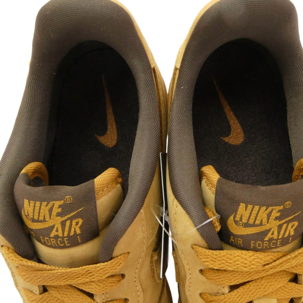 NIKE ナイキ DQ7580-700 Women's Air Force 1 Low 07 Wheat and Dark Mocha AF1 ウィメンズ エアフォース ロー スニーカー ベージュ系 24.5cm【新古品】【未使用】【中古】