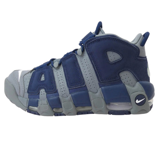 NIKE ナイキ 921948-003 Air More Uptempo 96 Cool Grey White Midnight Navy エアモアアップテンポ スニーカー ダークグレー系 24cm【新古品】【未使用】【中古】