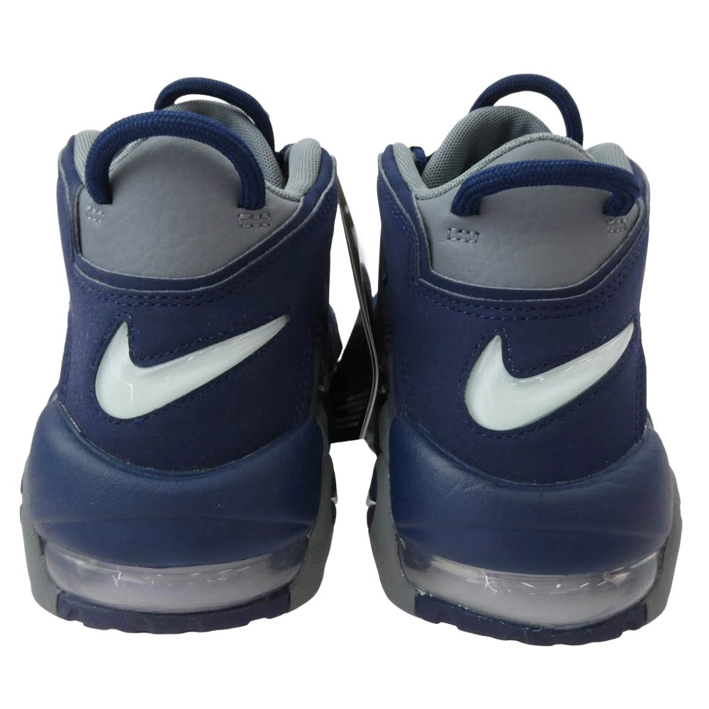 NIKE ナイキ 921948-003 Air More Uptempo 96 Cool Grey White Midnight Navy エアモアアップテンポ スニーカー ダークグレー系 24cm【新古品】【未使用】【中古】