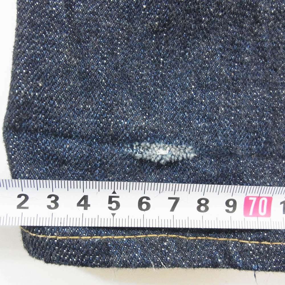 ISAMUKATAYAMA BACKLASH イサムカタヤマバックラッシュ 21AW FL-1970-03 FULLCOUNT フルカウント ストレート デニムパンツ インディゴブルー系 34【中古】