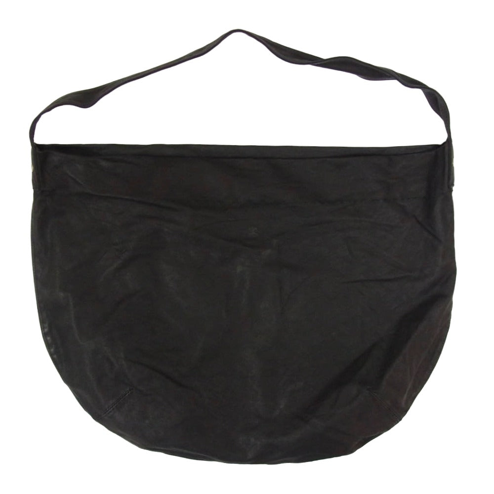 アーツ＆サイエンス 0251 AB004 Round tote L カウレザー ラウンド トートバッグ ブラック系【美品】【中古】