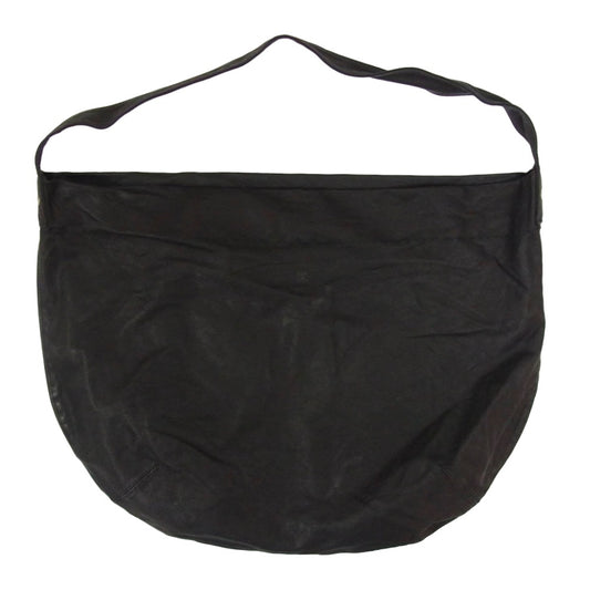 アーツ＆サイエンス 0251 AB004 Round tote L カウレザー ラウンド トートバッグ ブラック系【美品】【中古】