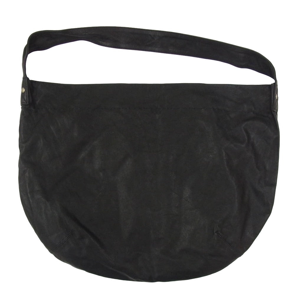アーツ＆サイエンス 0251 AB004 Round tote L カウレザー ラウンド トートバッグ ブラック系【美品】【中古】