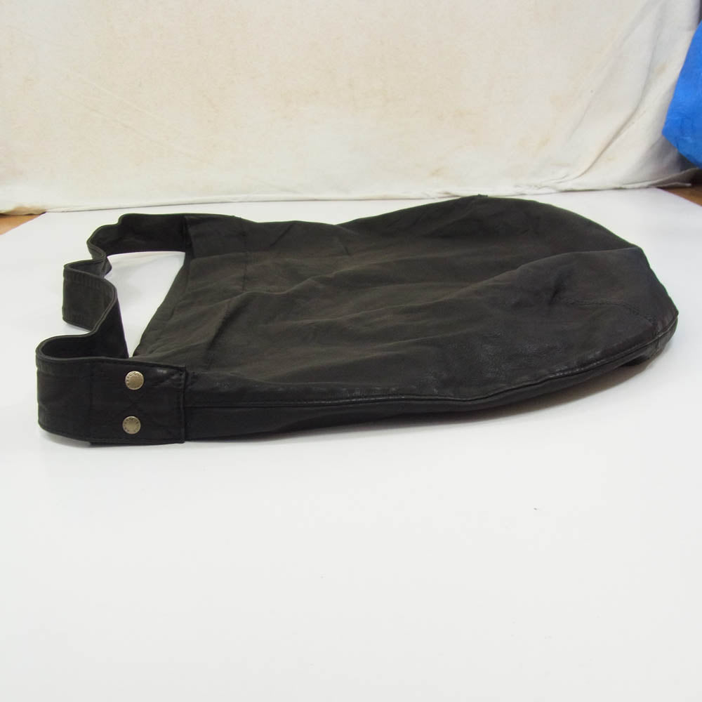 アーツ＆サイエンス 0251 AB004 Round tote L カウレザー ラウンド トートバッグ ブラック系【美品】【中古】