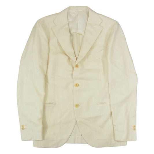 ブルチアーレ 3B テーラードジャケット ジャケット オフホワイト系 50【中古】