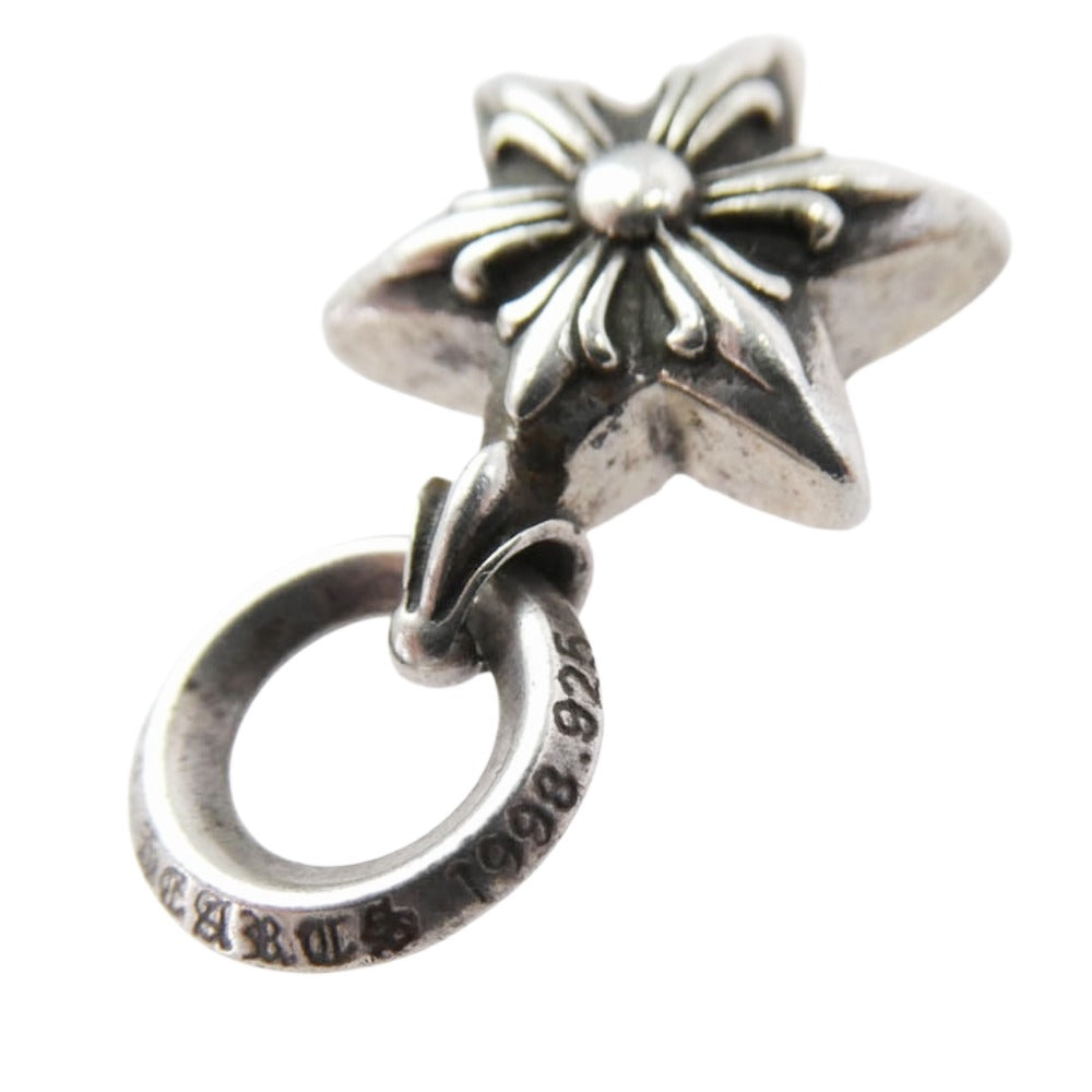 CHROME HEARTS クロムハーツ（原本無） 6POINT STAR CHARM 6ポイント スター チャーム ペンダントトップ シルバー系【中古】