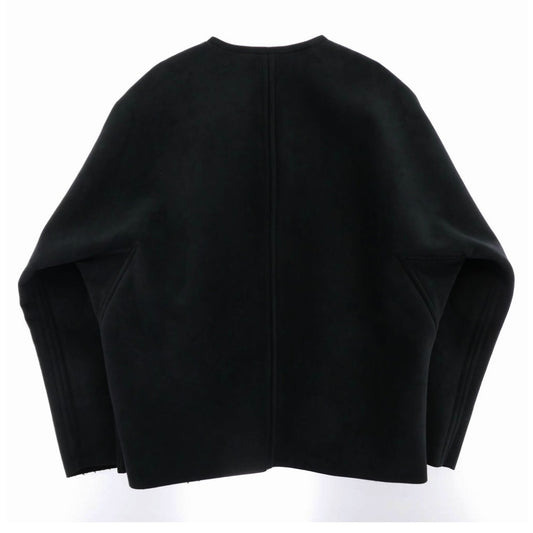 ISSEY MIYAKE イッセイミヤケ 25AW LA53-FC272 IM MEN アイムメン ULTRA BOA ウルトラスエード ボア ジャケット ブラック系【極上美品】【中古】