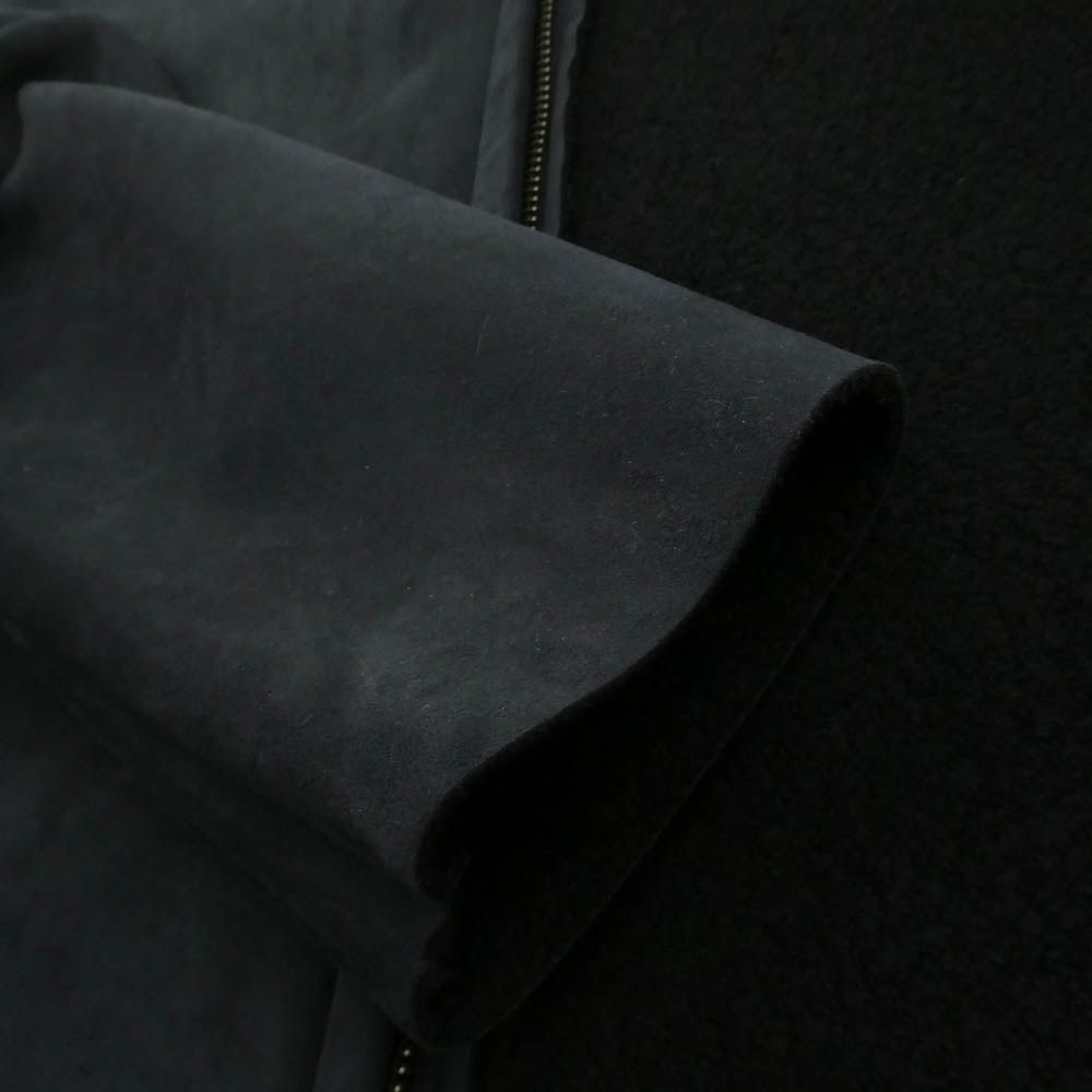 ISSEY MIYAKE イッセイミヤケ 25AW LA53-FC272 IM MEN アイムメン ULTRA BOA ウルトラスエード ボア ジャケット ブラック系【極上美品】【中古】