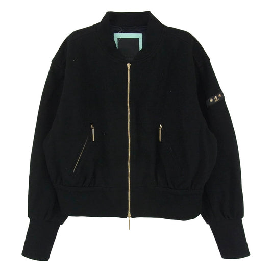 TATRAS タトラス LTLA23S8034-M NAMIE ナミー ノーカラー ブルゾン ジャケット ブラック系 03【中古】