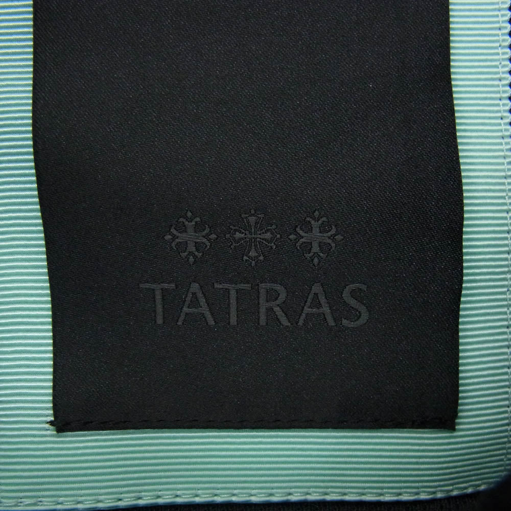 TATRAS タトラス LTLA23S8034-M NAMIE ナミー ノーカラー ブルゾン ジャケット ブラック系 03【中古】