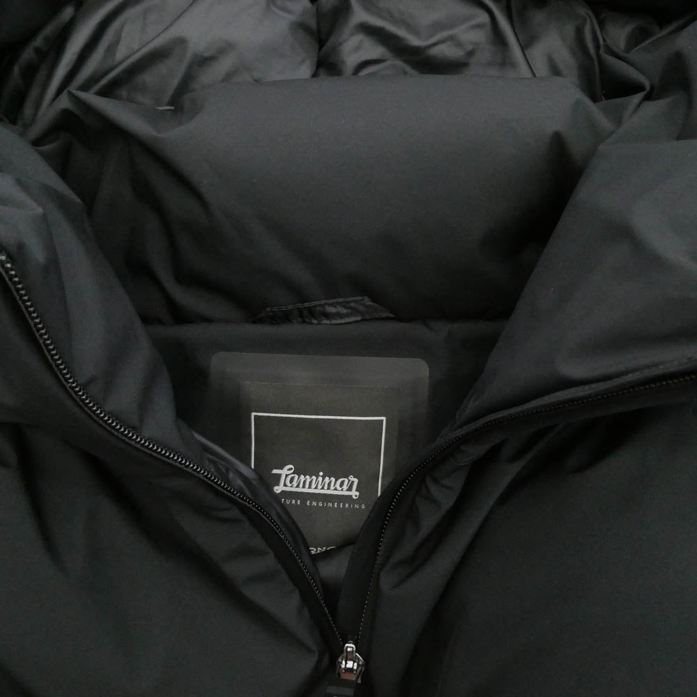 Herno ヘルノ PI155DL-11106-9300 GORE-TEX WINDSTOPPER Laminar ラミナー ダウンジャケット ブラック系 42【中古】