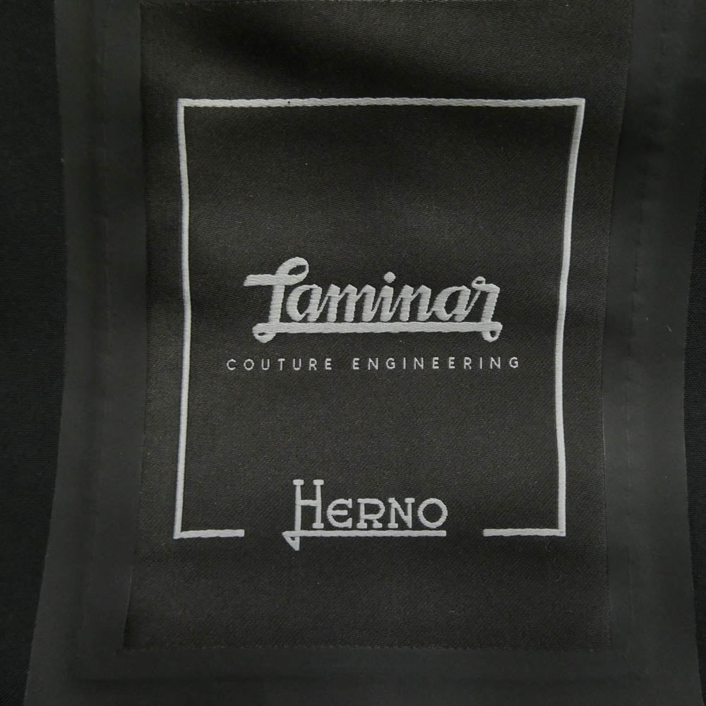 Herno ヘルノ PI155DL-11106-9300 GORE-TEX WINDSTOPPER Laminar ラミナー ダウンジャケット ブラック系 42【中古】