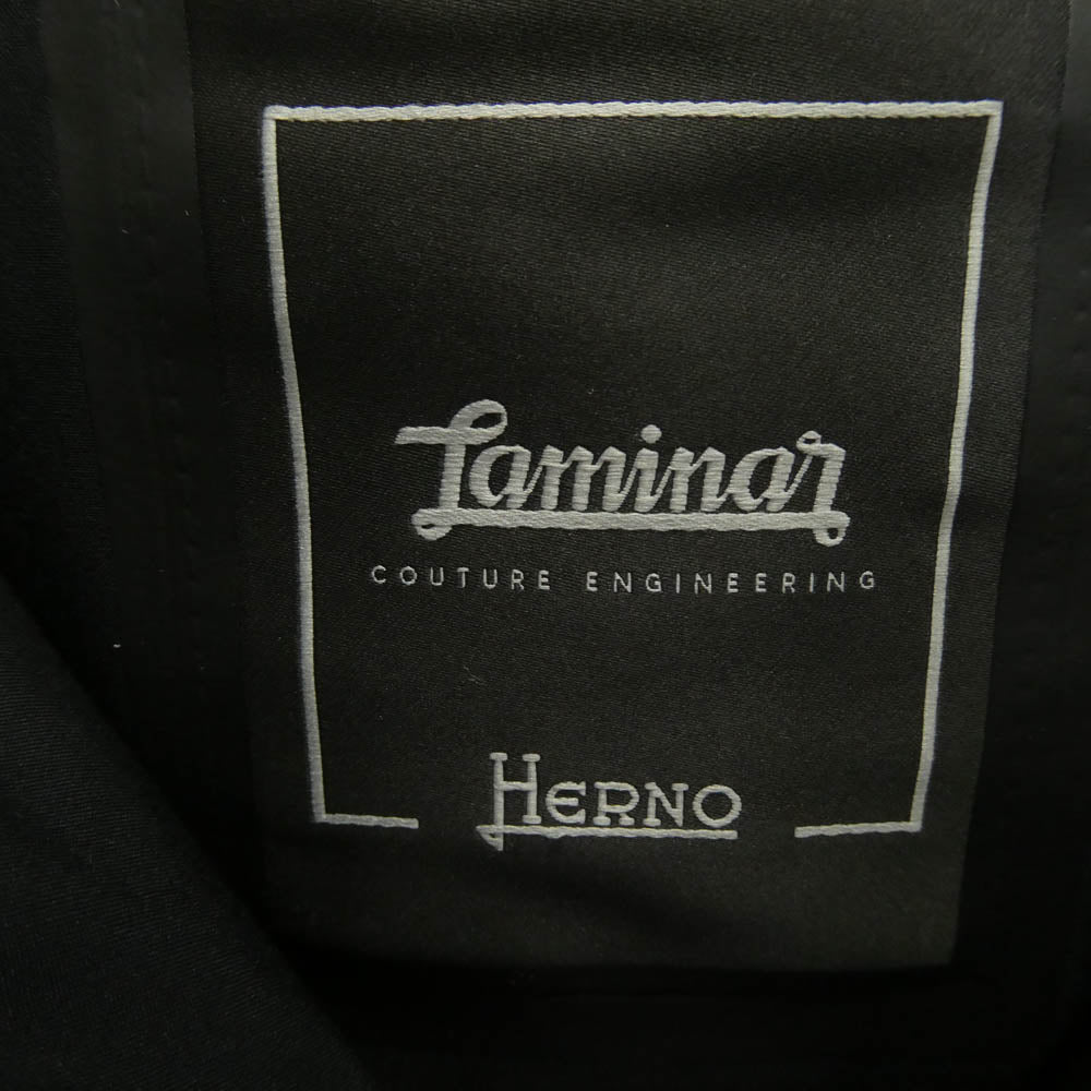 Herno ヘルノ PI00293DL-11123-9300 ラミナー ゴアテックス オーバーサイズ ダウンジャケット ブラック系 42【中古】
