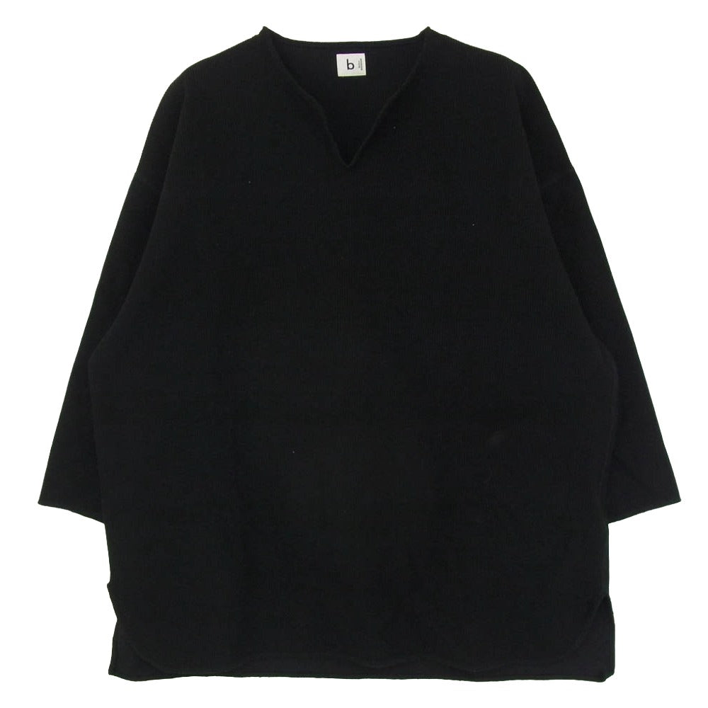 blurhms ROOTSTOCK ブラームスルーツストック 24SS BROOTS24SJF01 Classic Long sleeve Tee クラシックロングスリーブ サーマル カットソー ブラック系 4【中古】
