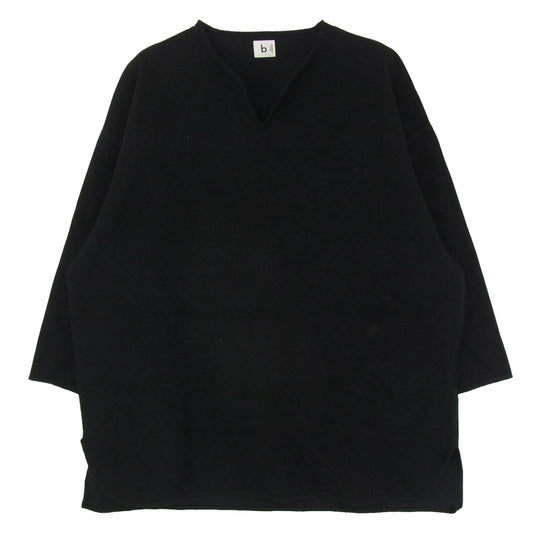 blurhms ROOTSTOCK ブラームスルーツストック 24SS BROOTS24SJF01 Classic Long sleeve Tee クラシックロングスリーブ サーマル カットソー ブラック系 4【中古】