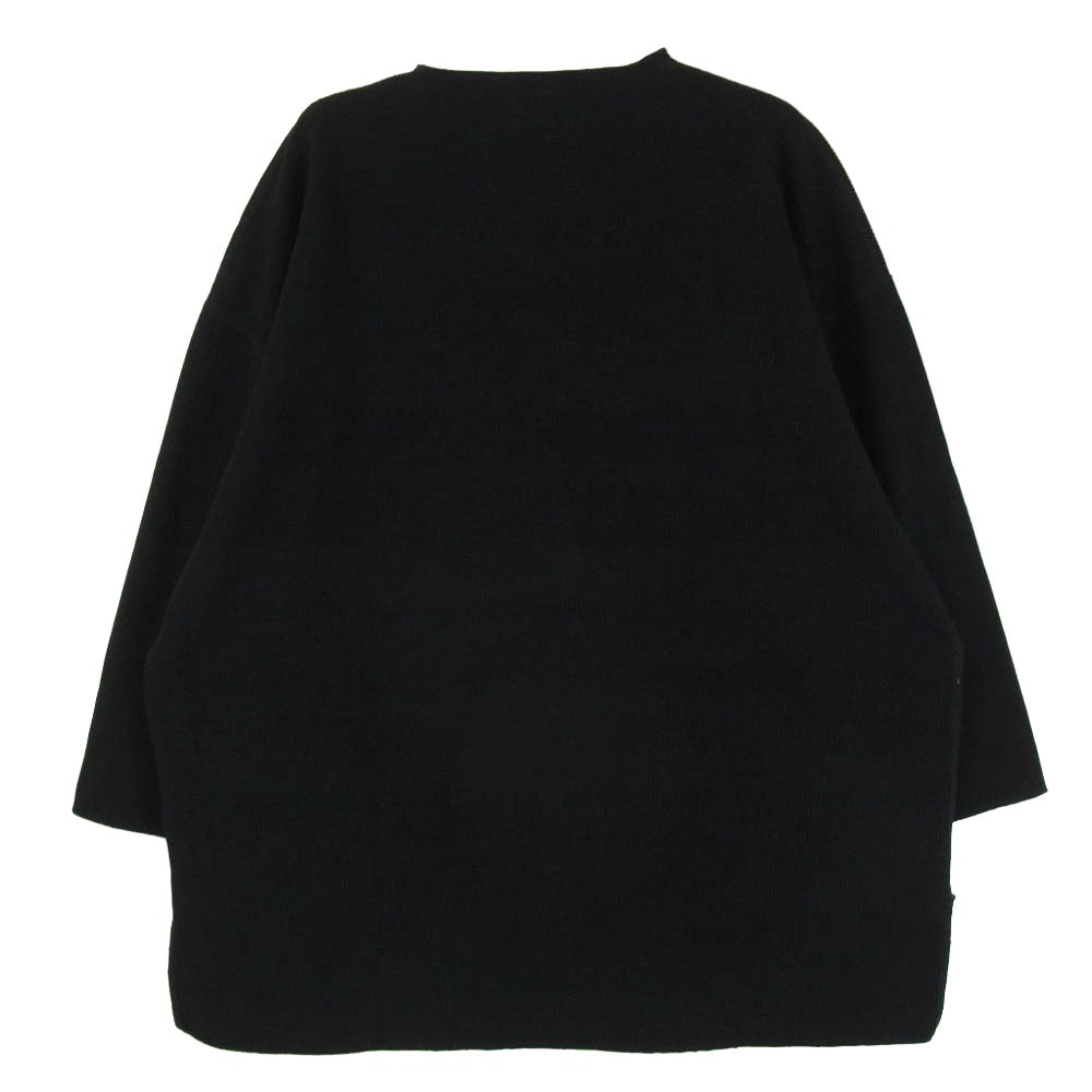 blurhms ROOTSTOCK ブラームスルーツストック 24SS BROOTS24SJF01 Classic Long sleeve Tee クラシックロングスリーブ サーマル カットソー ブラック系 4【中古】