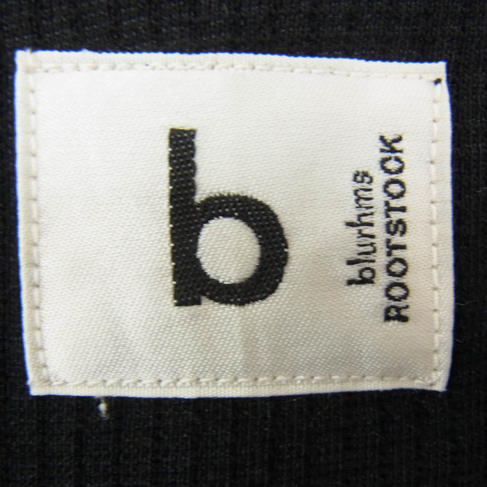 blurhms ROOTSTOCK ブラームスルーツストック 24SS BROOTS24SJF01 Classic Long sleeve Tee クラシックロングスリーブ サーマル カットソー ブラック系 4【中古】