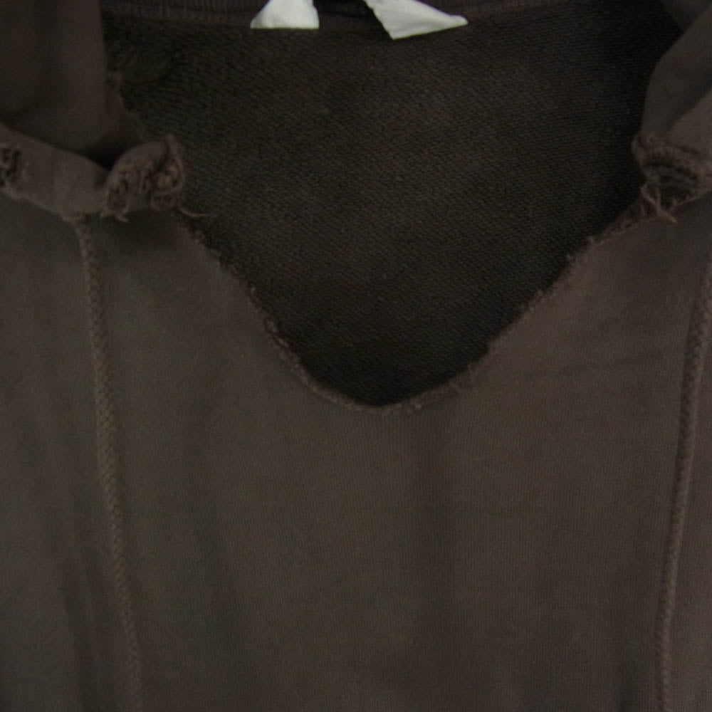ANCELLM アンセルム ANC-CT16 DYED DAMAGE HOODIE 製品染め ダメージ加工 フーディー プルオーバー パーカー グレー系 2【中古】
