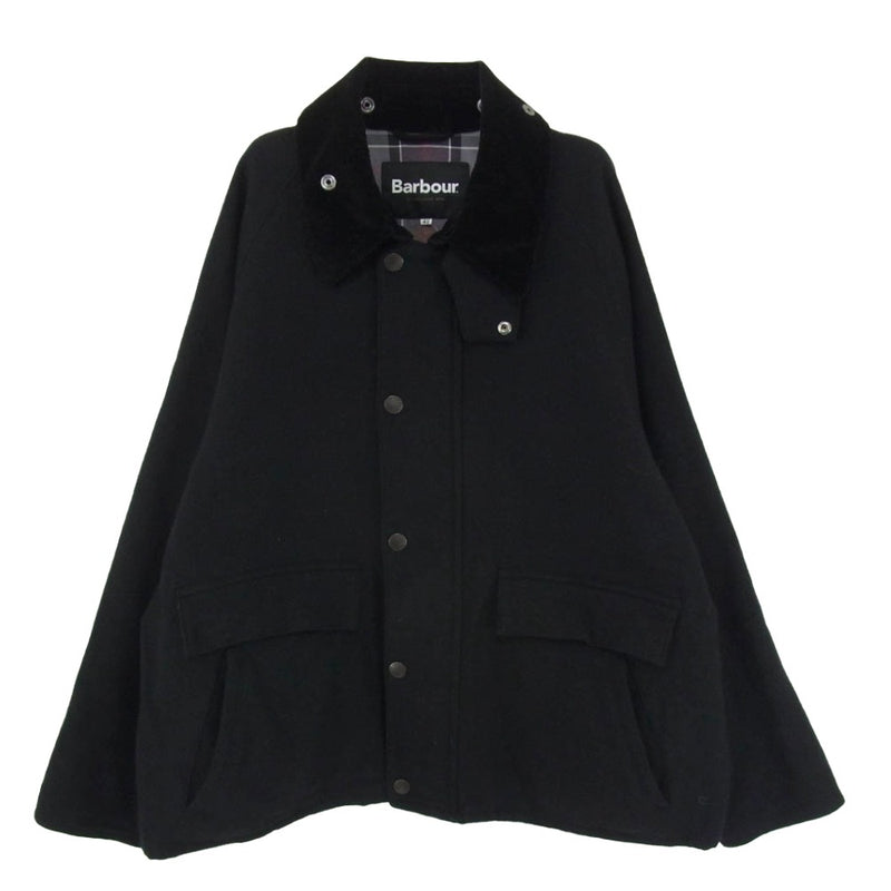 Barbour バブアー 23AW 232MCAS106 FREAK'S STORE フリークスストア別注 BORROWDALE WOOL ボロウデール ウール ジャケット ブラック系 42【中古】