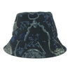 HERMES エルメス Fred Etriers reversible bucket hat フレッド・エトリエ リバーシブル バケットハット ネイビー系 58【中古】
