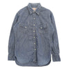 BONCOURA ボンクラ CHAMBRAY WESTERN SHIRT ウエスタン シャンブレー 長袖シャツ ライトブルー系 36【中古】