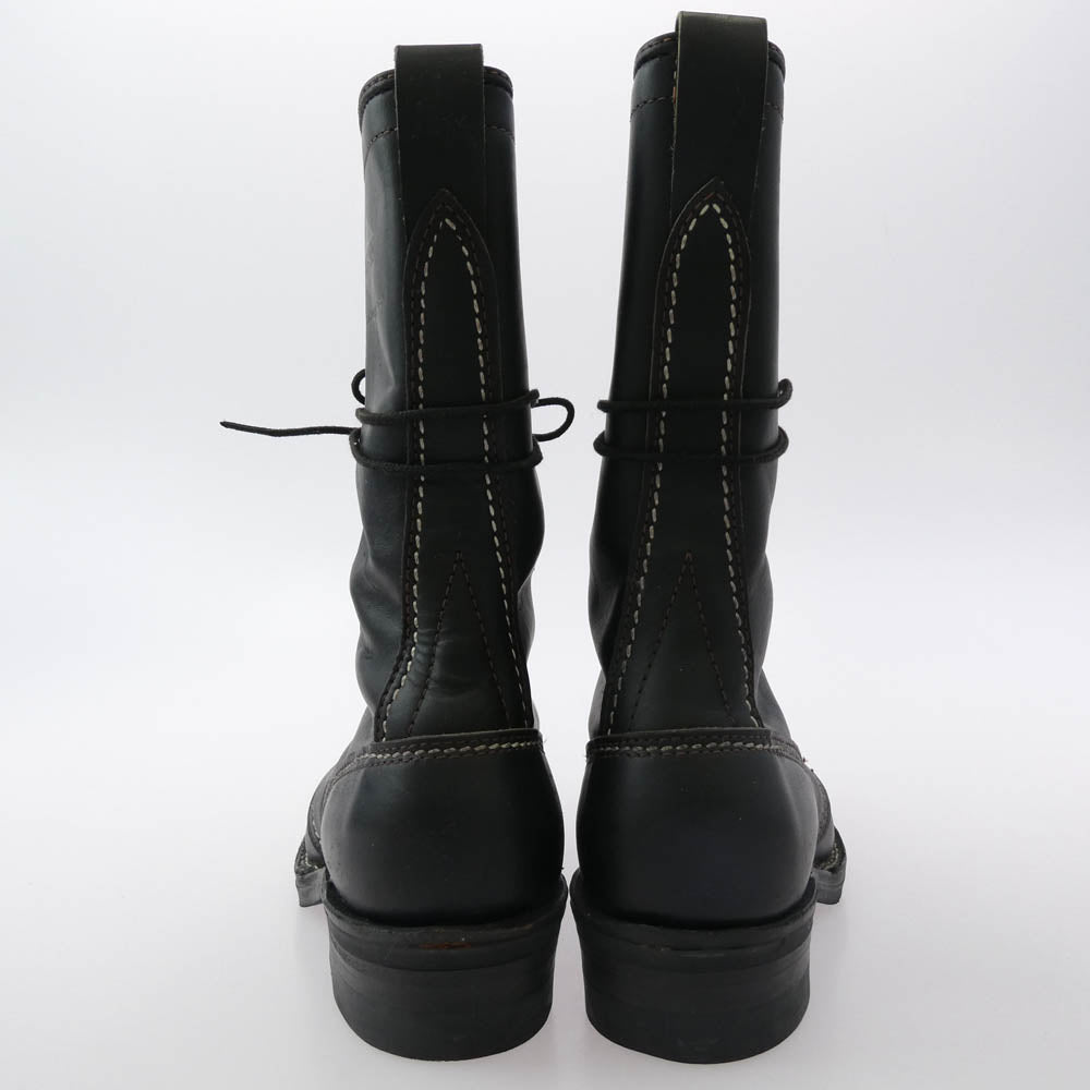 WESCO ウエスコ JOBMASTER ジョブマスター Vibram ビブラムソール ワークブーツ ブラック系 8D【美品】【中古】