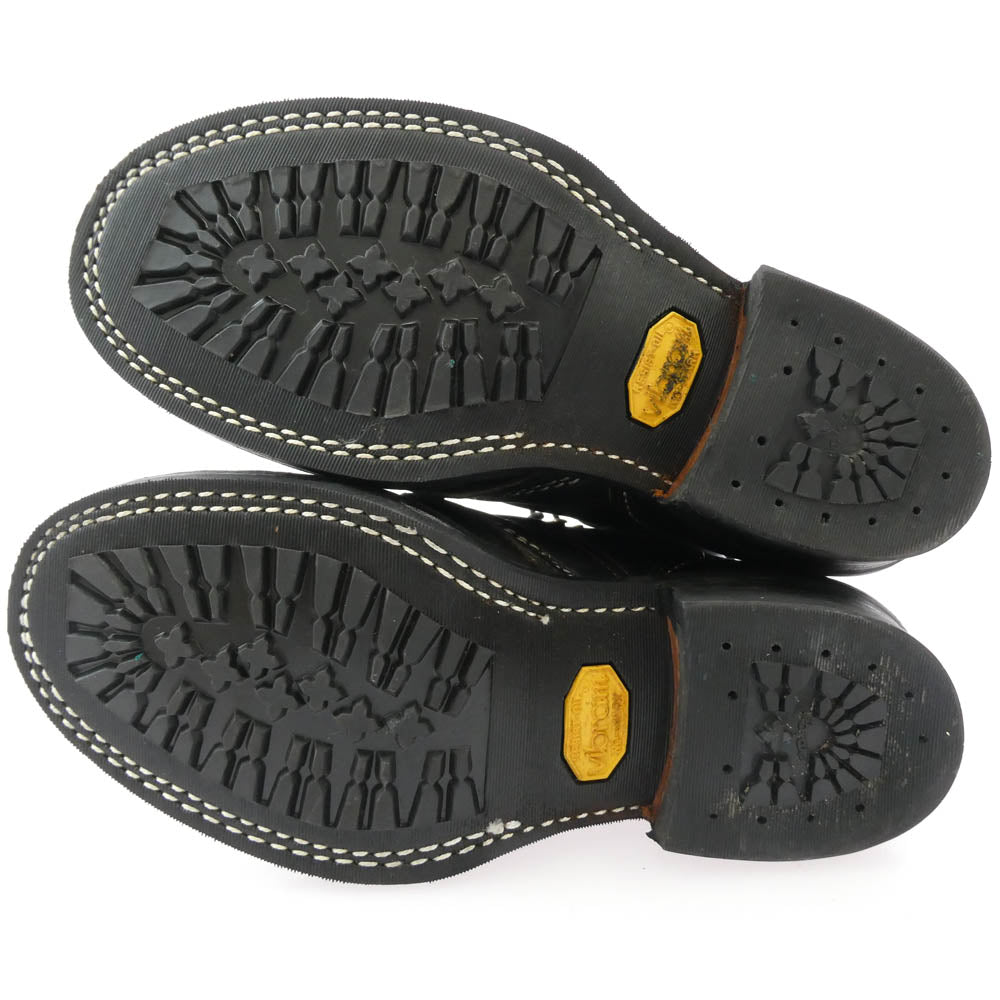 WESCO ウエスコ JOBMASTER ジョブマスター Vibram ビブラムソール ワークブーツ ブラック系 8D【美品】【中古】