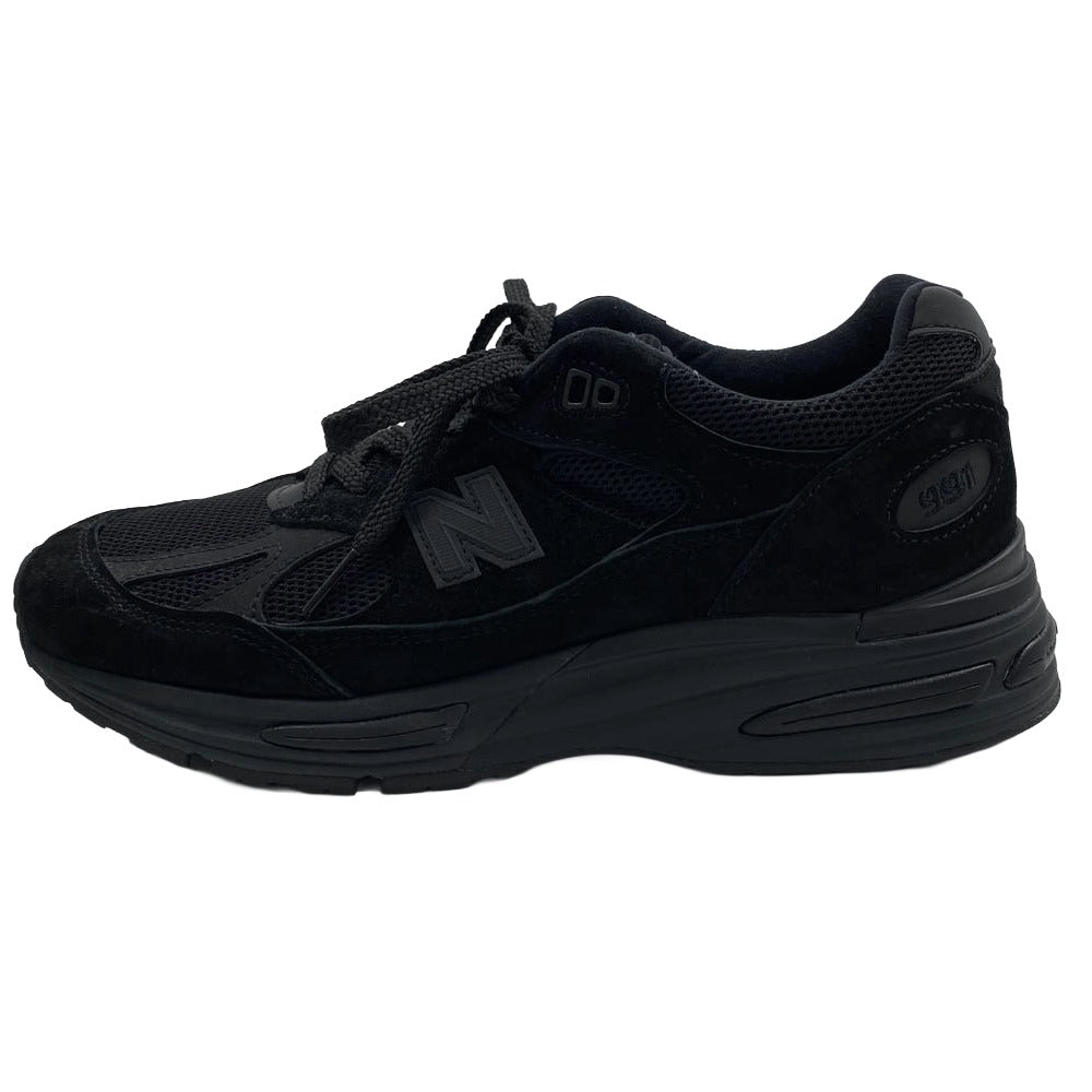 NEW BALANCE ニューバランス U991KK2 フェイクバスターズ鑑定済 英国製 991V2 Triple Black トリプルブラック ローカットスニーカー ブラック系 8.5【中古】