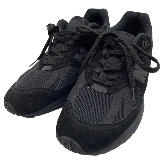 NEW BALANCE ニューバランス U991KK2 フェイクバスターズ鑑定済 英国製 991V2 Triple Black トリプルブラック ローカットスニーカー ブラック系 8.5【中古】