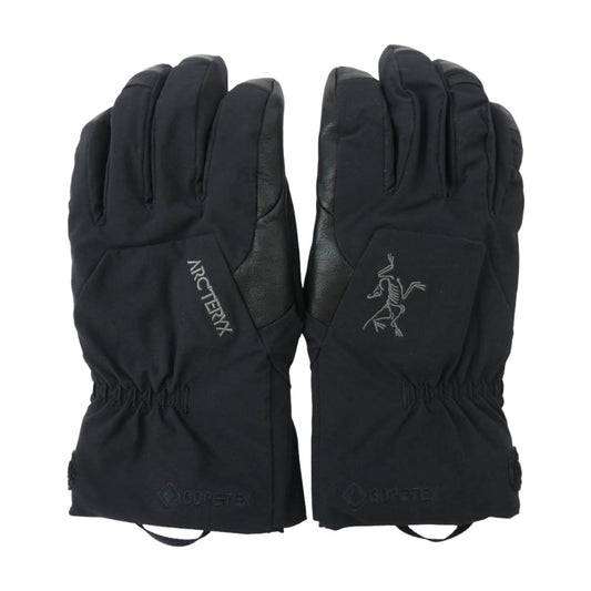 ARC'TERYX アークテリクス X000009935 2025年製 VENTA GTX GLOBE ベンタ ゴアテックス レザー切替 グローブ 手袋 ブラック系 UNISEX 19.7-20.6cm【中古】