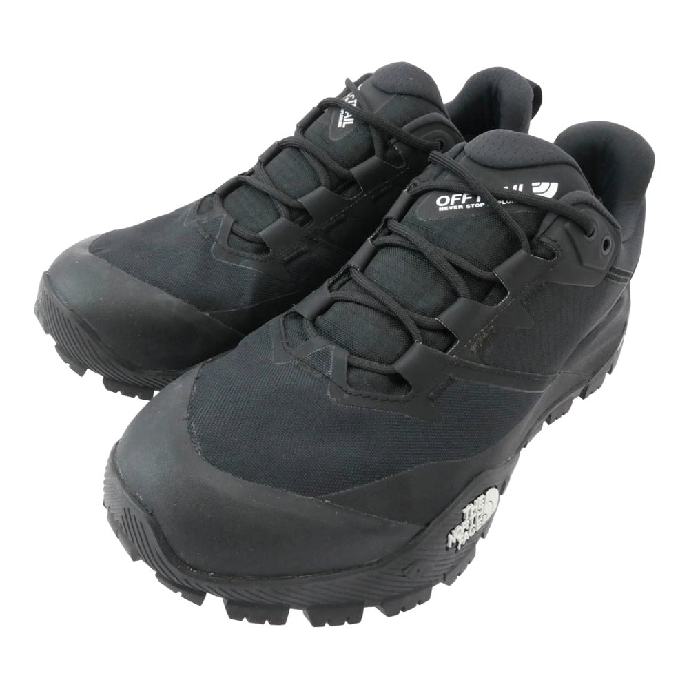 THE NORTH FACE ノースフェイス NF02512 OFFTRAIL HIKE GTX オフトレイルハイク ゴアテックス スニーカー ブラック系 27.5【中古】