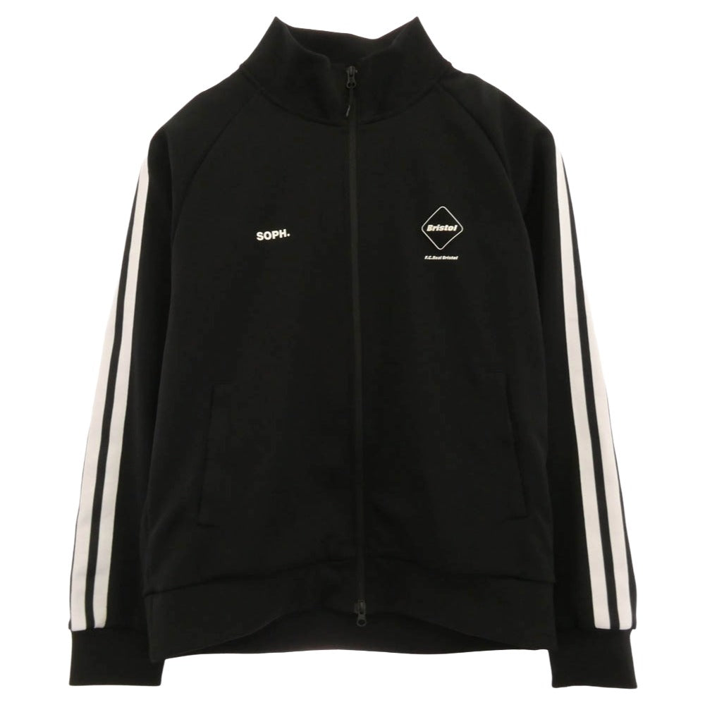 F.C.R.B. エフシーアールビー 25SS FCRB-250060 TRAINING TRACK JACKET トレーニング トラックジャケット ジャージ ブラック系 XL【中古】