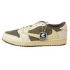NIKE ナイキ DM7866-162 【フェイクバスターズ鑑定済】Travis Scott トラヴィススコット Air Jordan 1 Low OG SP Reverse Mocha Sail and Ridgerock エアジョーダン ローカット リバースモカ セイル リッジロック スニーカー チャコール系 27cm【極上美品】【中古】