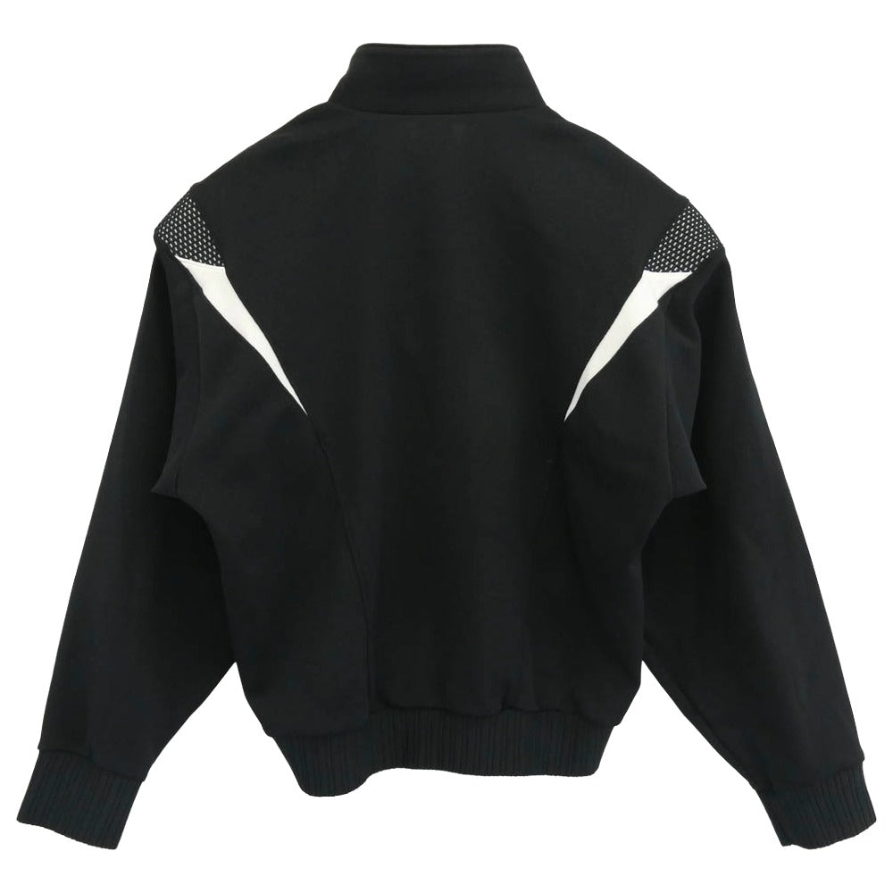 adidas アディダス 90s デサントタグ ジャージ トラックジャケット ブラック系 98-6 JASPO/O【中古】