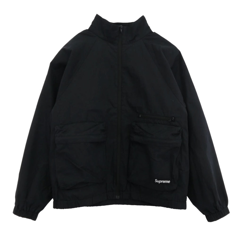 Supreme シュプリーム 23SS Raglan Utility Jacket ラグラン ユーティリティー ジャケット ブルゾン ブラック系 M【中古】