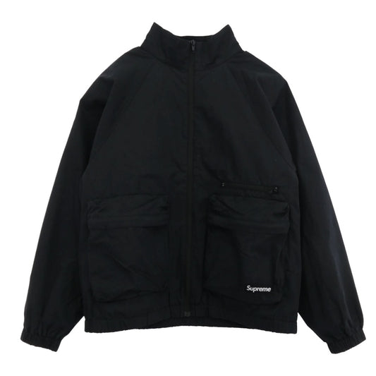 Supreme シュプリーム 23SS Raglan Utility Jacket ラグラン ユーティリティー ジャケット ブルゾン ブラック系 M【中古】