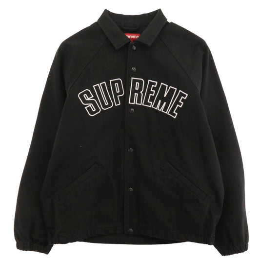 Supreme シュプリーム 24SS ARC Denim Coaches Jacket アーチロゴ デニム ジャケット ブラック系 M【中古】