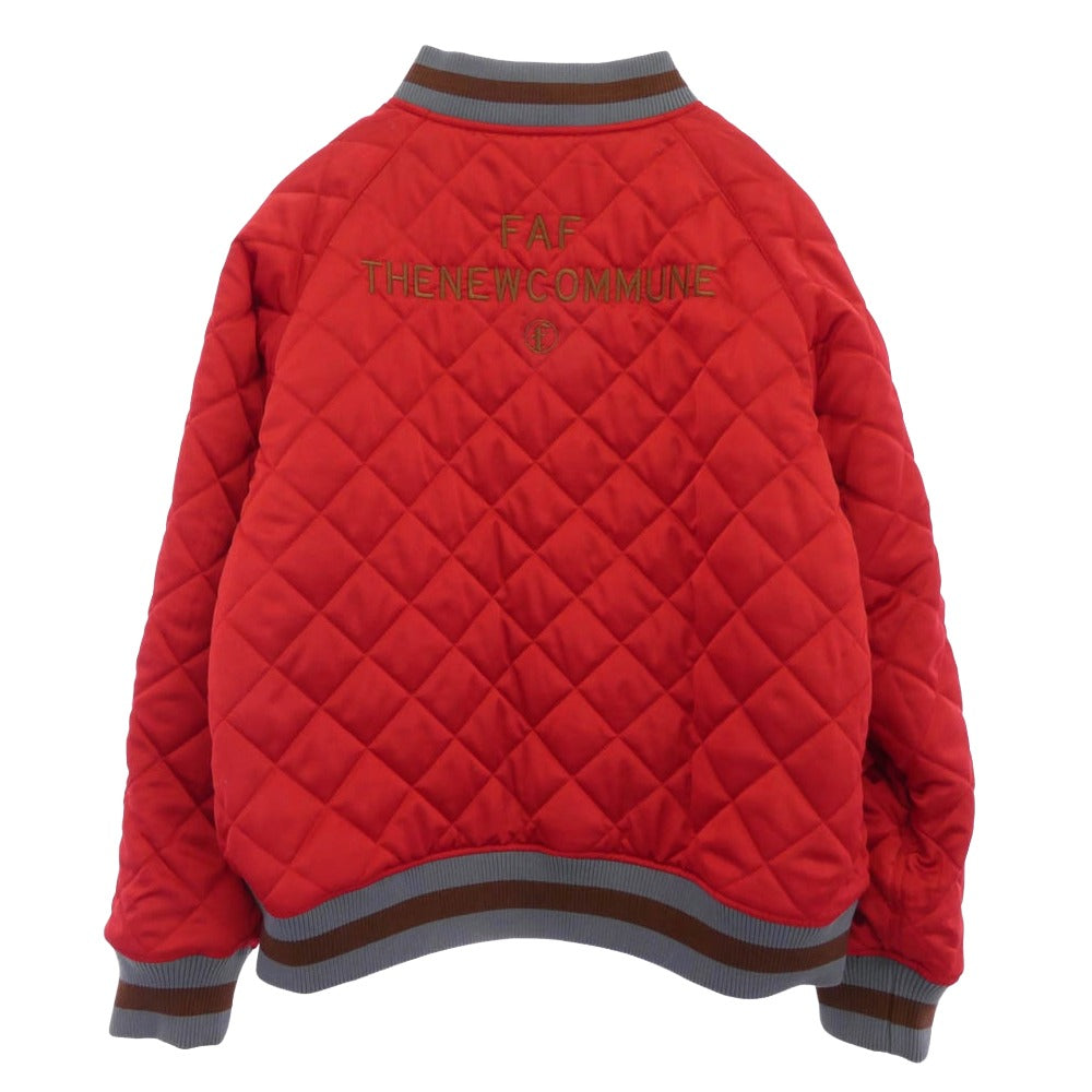 フェイクアスフラワーズ 2122204 Flowers Stadium Jacket フラワー スタジアム リバーシブル ジャケット スタジャン 3【中古】